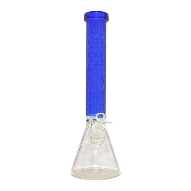 PHOENIX GLASS: 16" SANDBLASTED BEAKER
