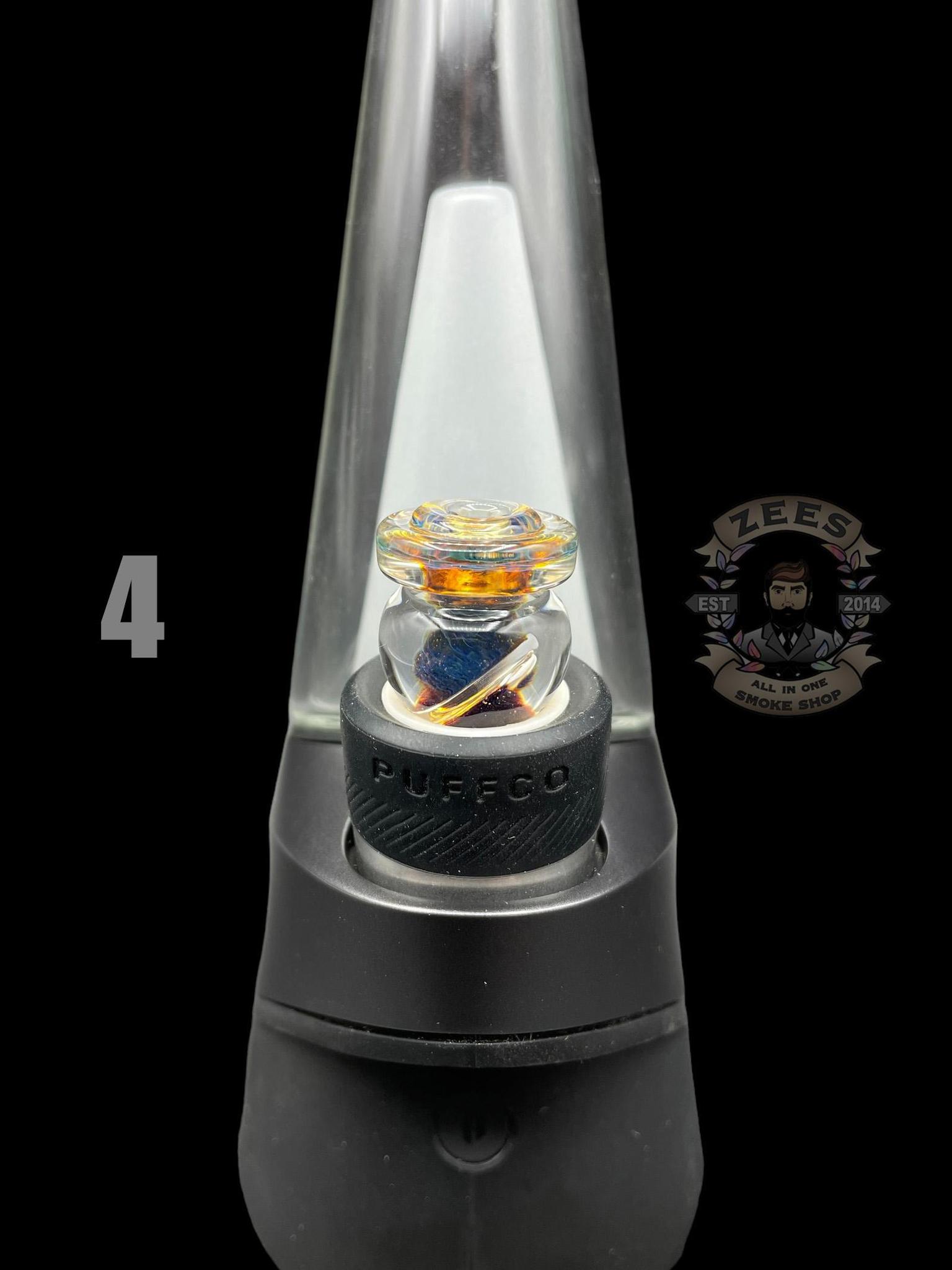 DESCHUTES RIVER GLASS: PUFFCO PEAK MARBLE SPINNER CARB CAP - Image 6