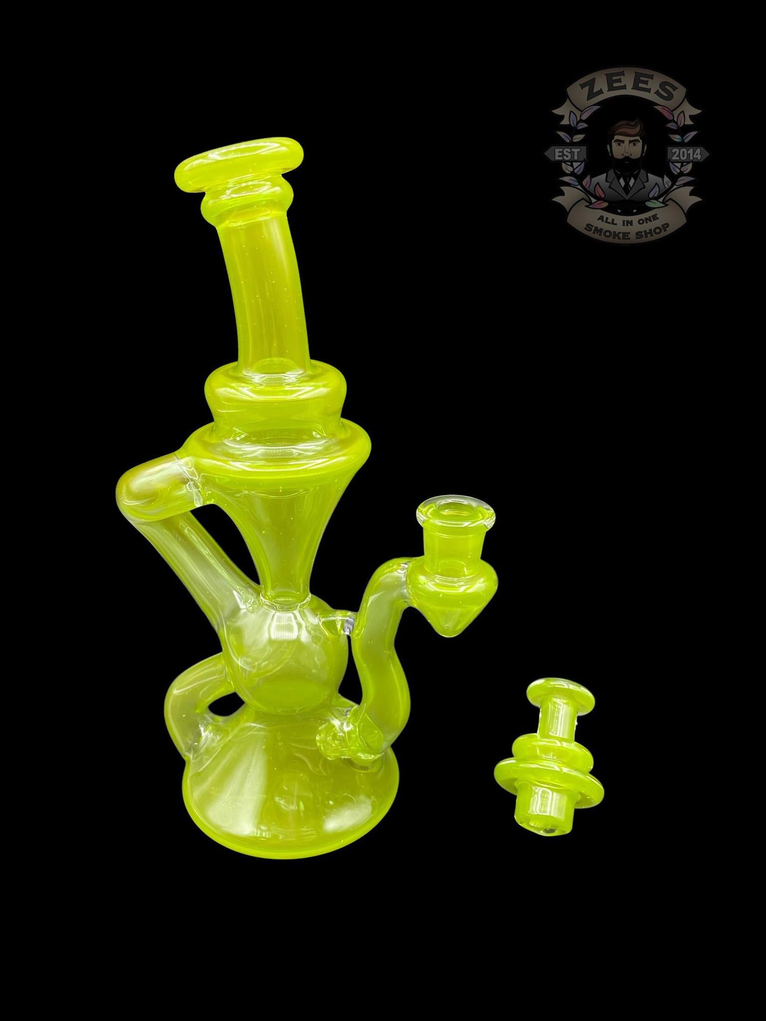 BLOB GLASS: FRESH AVOCADO KLEIN RECYCLER