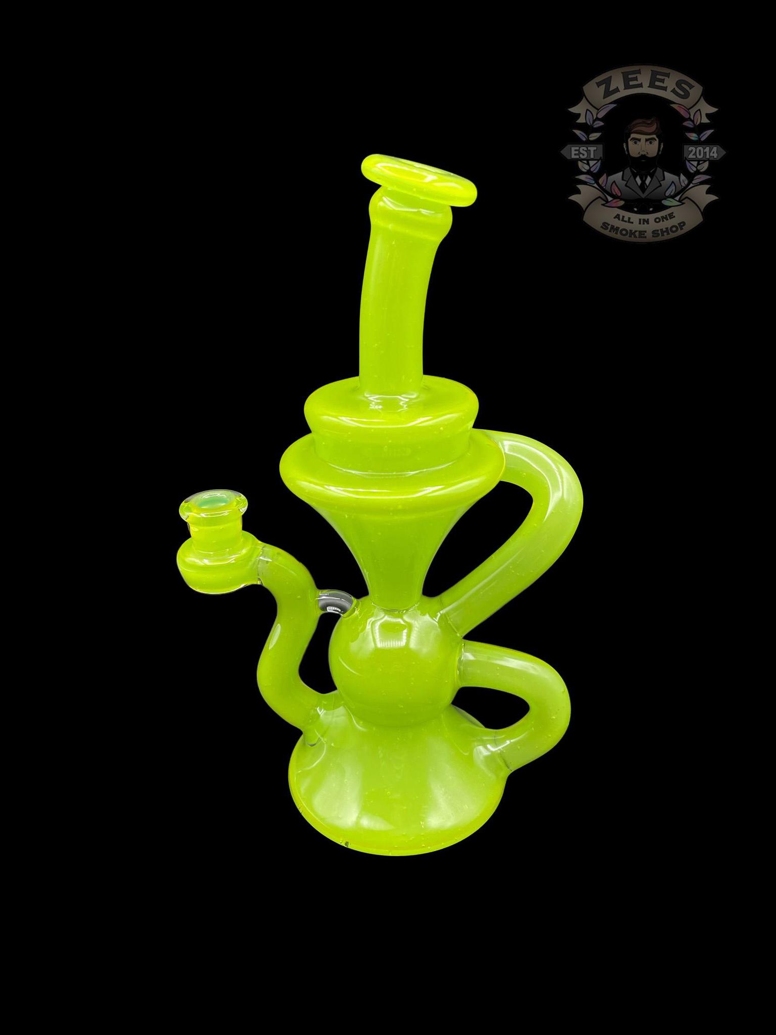 BLOB GLASS: LIME DROP KLEIN RECYCLER - Image 2