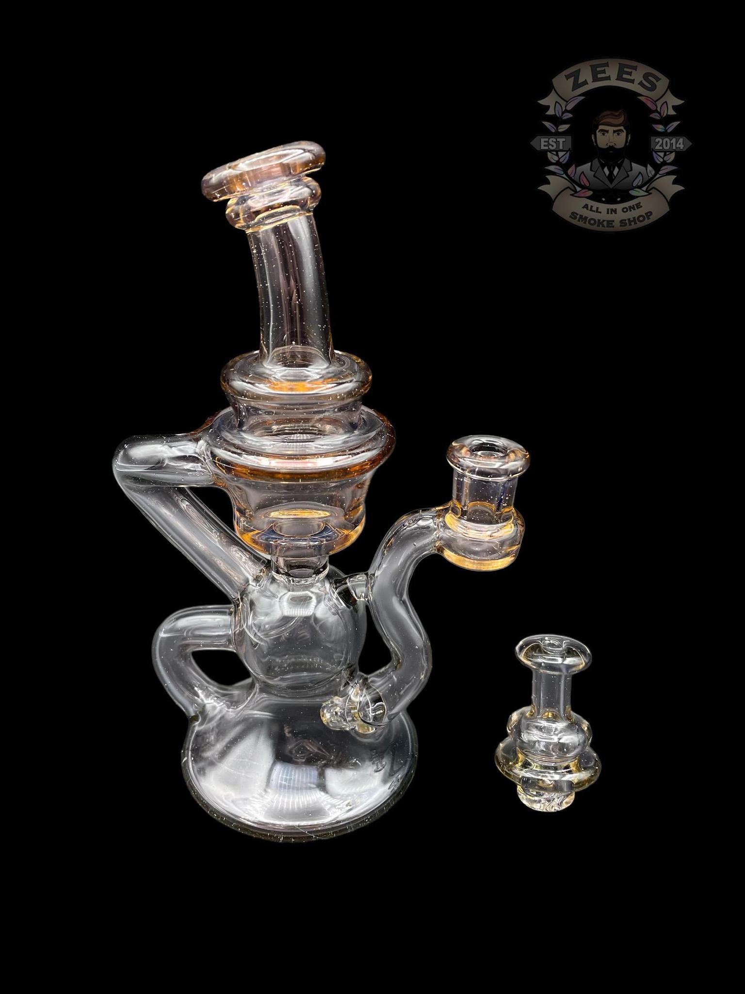 BLOB GLASS: BLUE MAGNOLIA x DUSK KLEIN RECYCLER