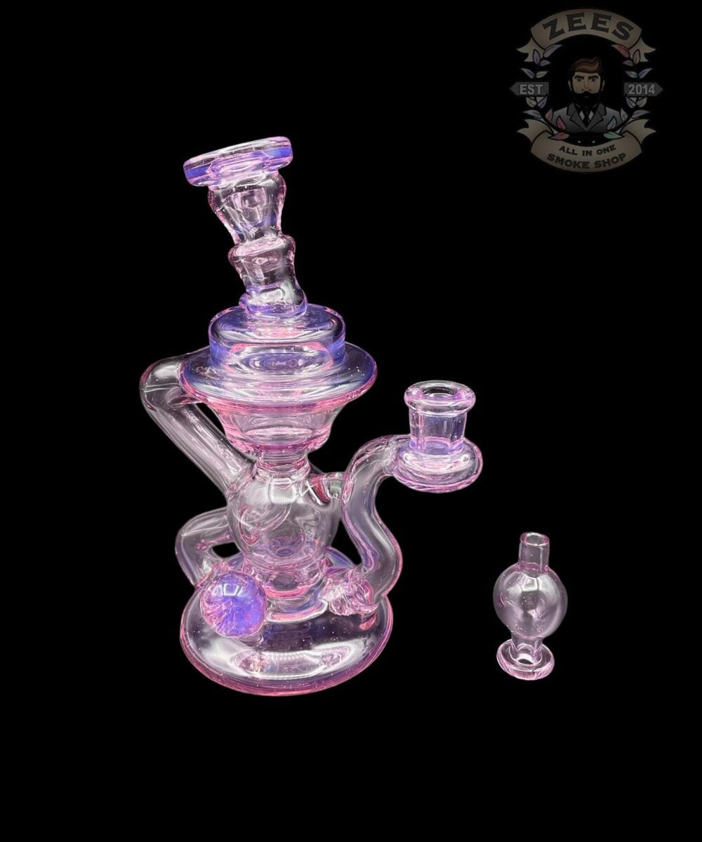 BLOB GLASS: TRANSPARENT ROSE QUARTZ KLEIN RECYCLER