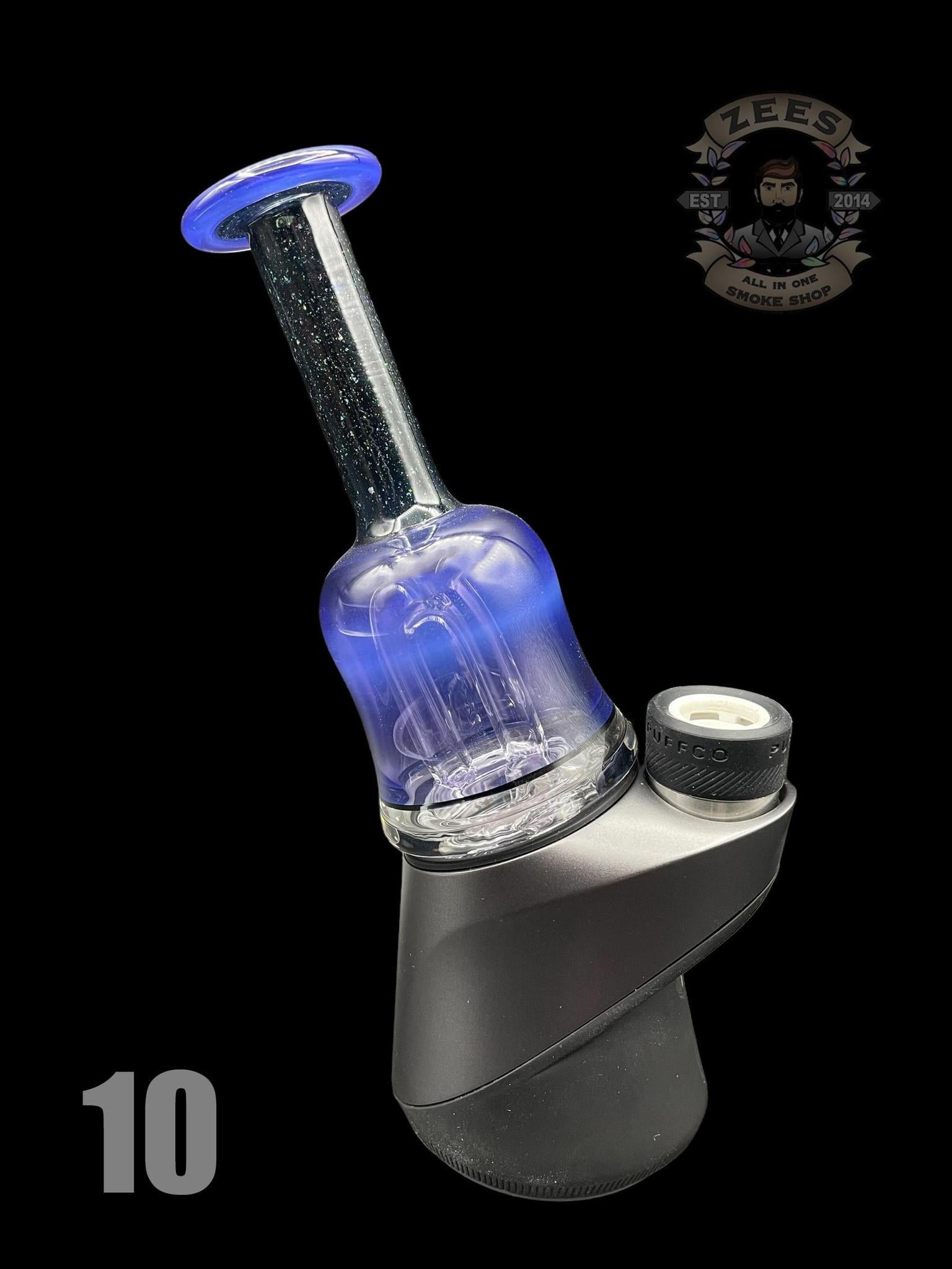 GRASS HOPPA GLASS: FULLY WORKED PUFFCO PEAK ATTACHMENT | Zee Vapor