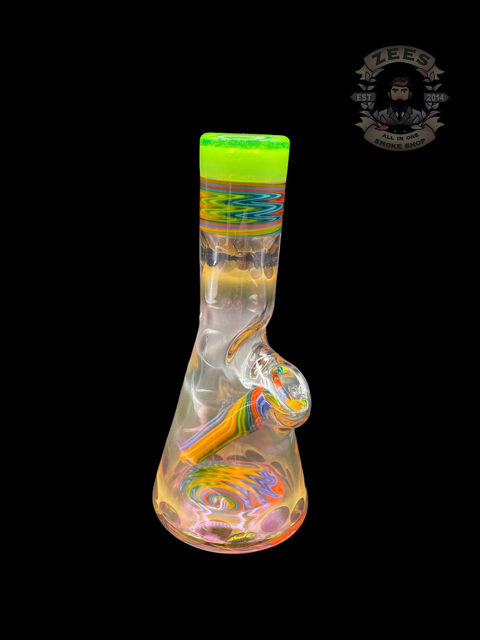 1MP 6L6G GE NOS Smoked Glass D Getter Made in U.S.A Amplitrex