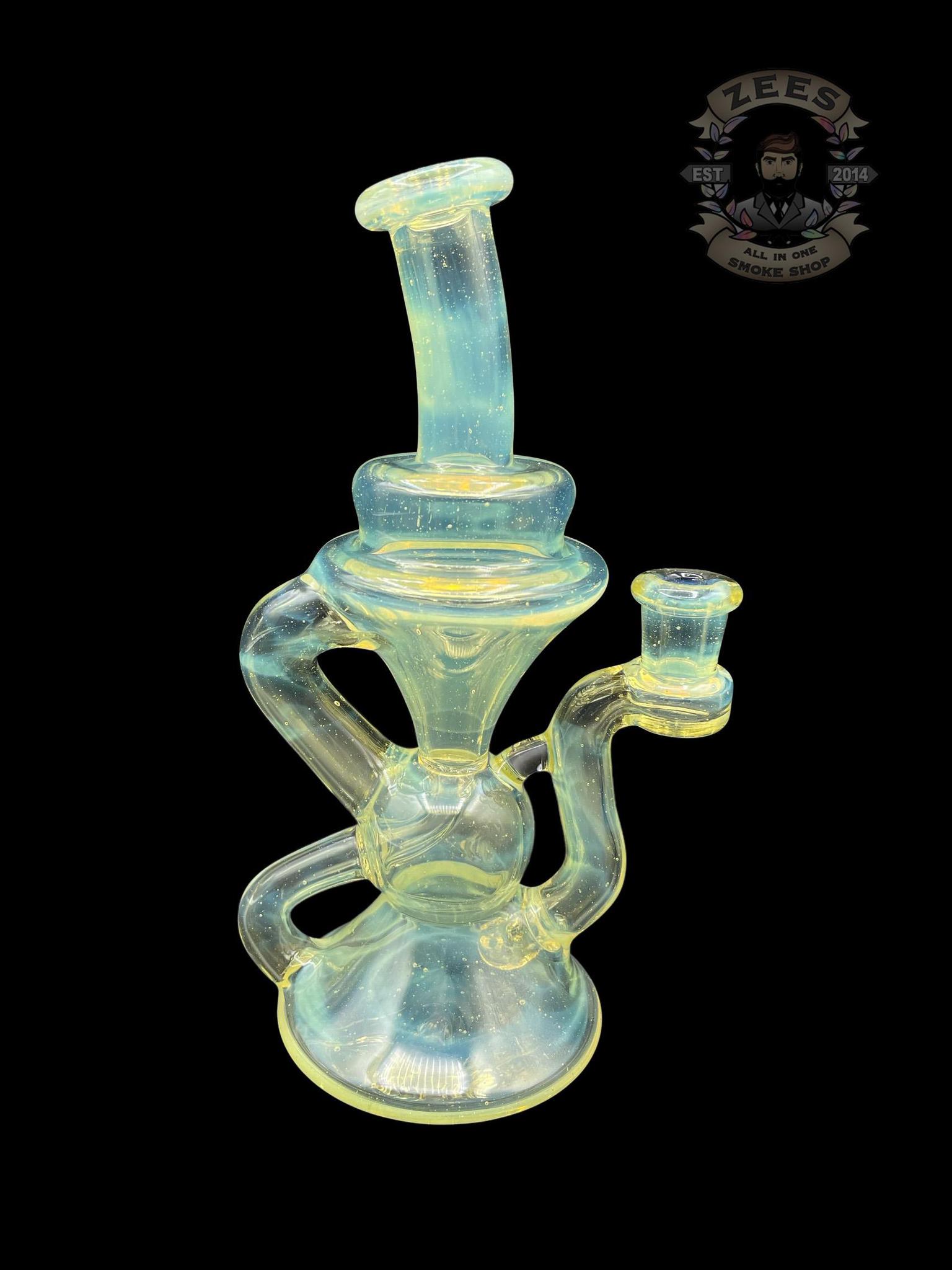 BLOB GLASS: SILVER FUME KLEIN RECYCLER - Image 3