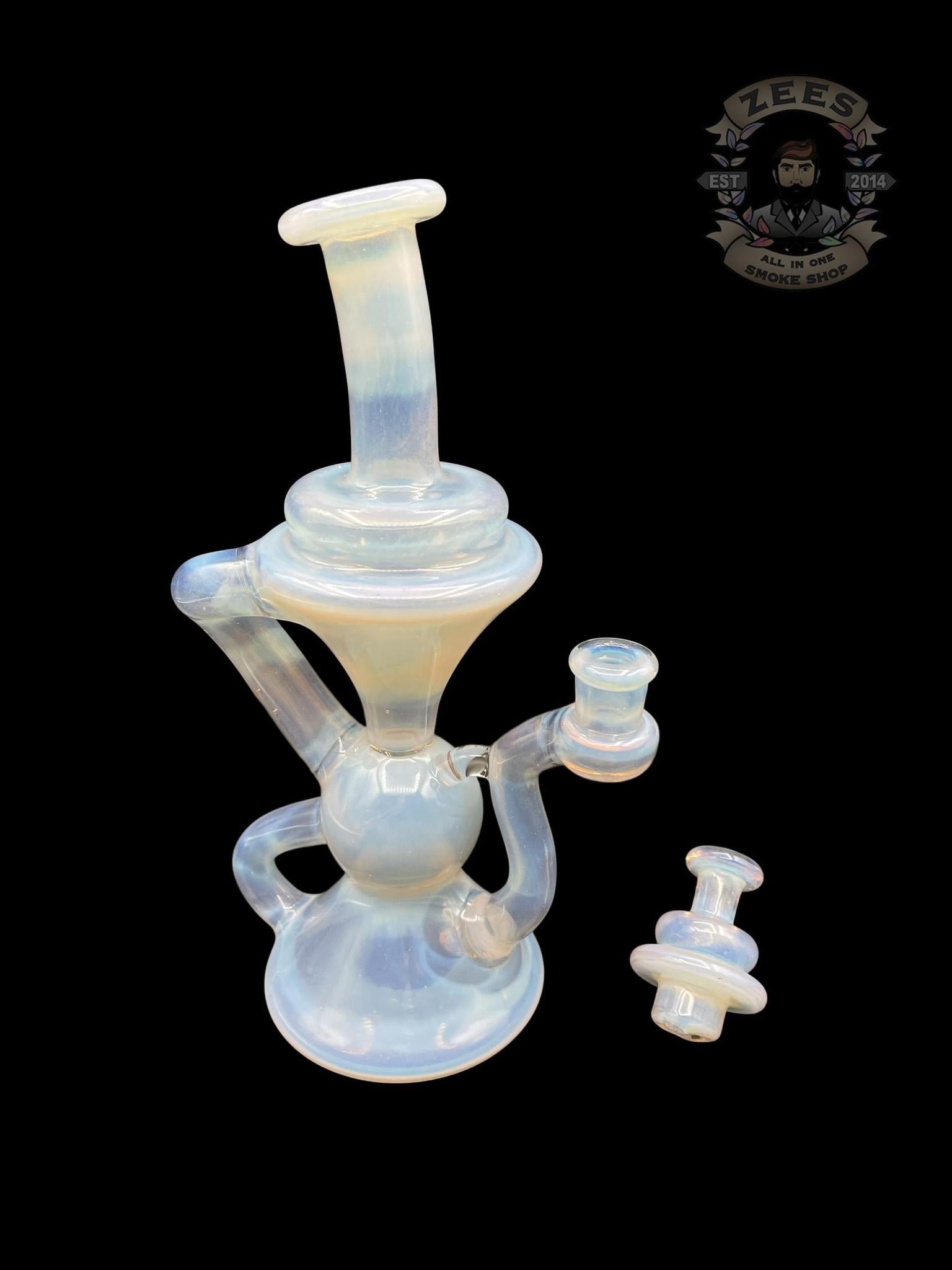 BLOB GLASS: GHOSTED TIMBER KLEIN RECYCLER