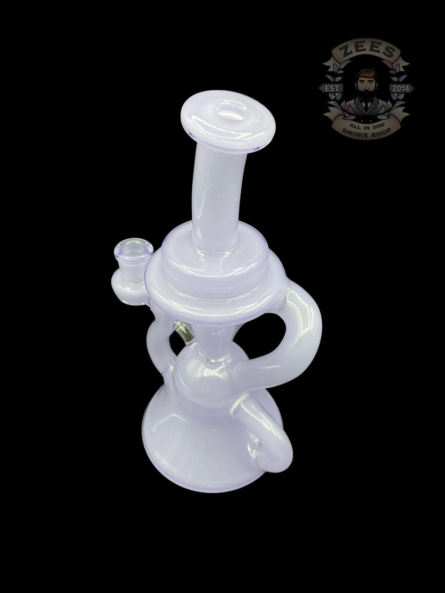 BLOB GLASS: PURPLE LILAC KLEIN RECYCLER - Image 4