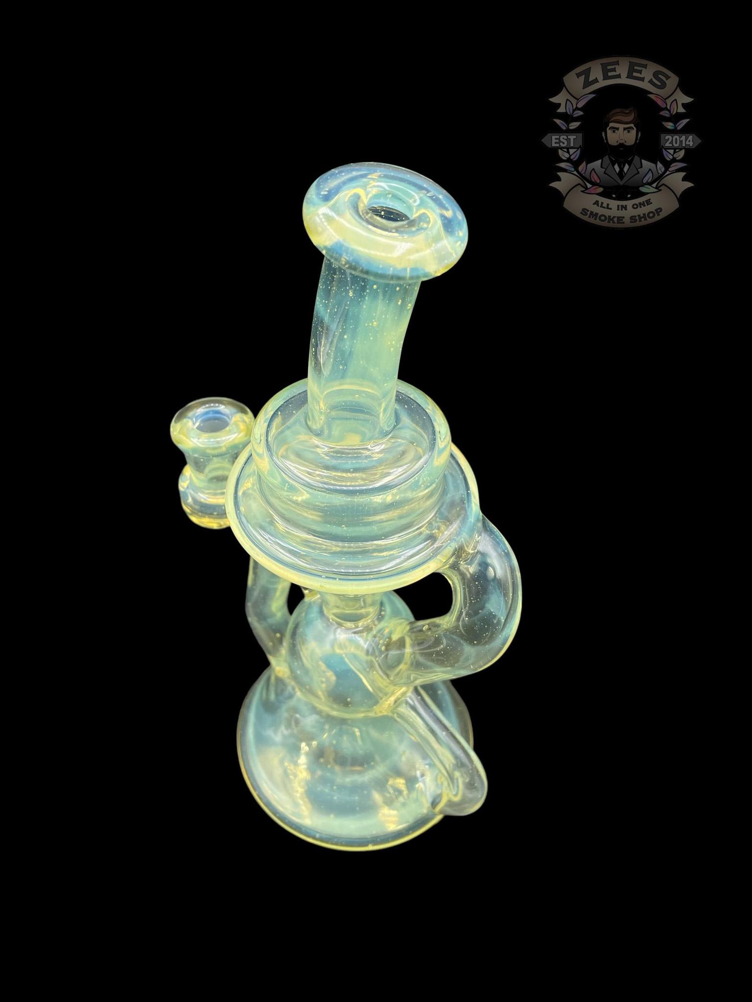 BLOB GLASS: SILVER FUME KLEIN RECYCLER - Image 4