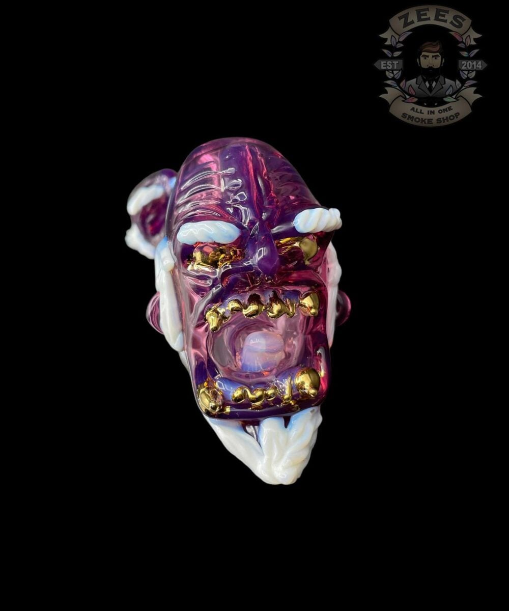 Alternative view of JORDY MINNICK: PURPLE TRAP WIZARDS SHERLOCK HAND PIPE