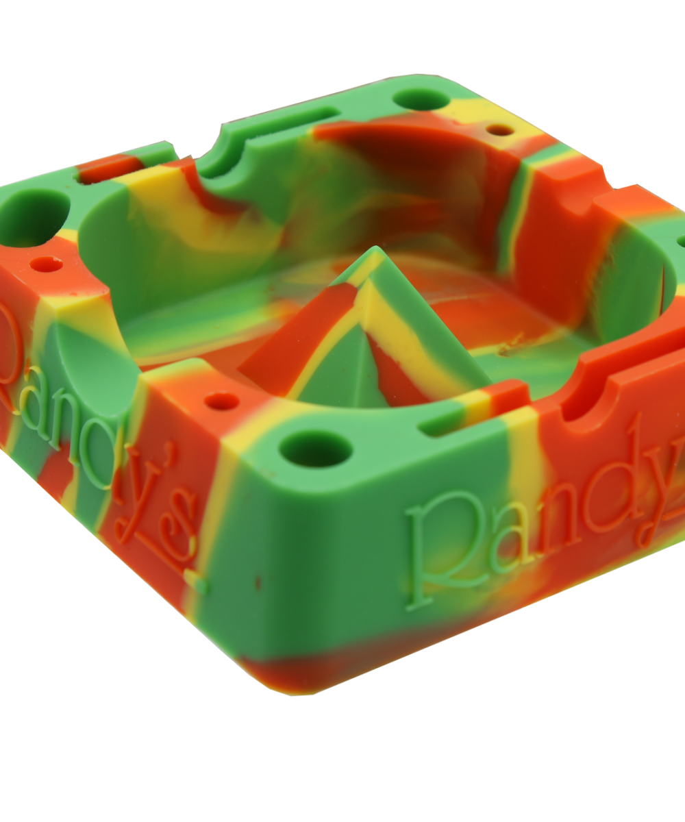 Alternative view of RANDY'S: SQUARE SILICONE ASH TRAY AND DEBOWLER