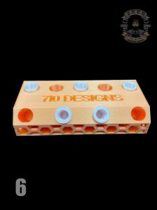 #6 ORANGE & WHITE