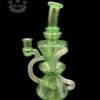 CAPTNCRONIC GLASS: EMERALD GREEN DUAL UPTAKE RECYCLER - Image 2