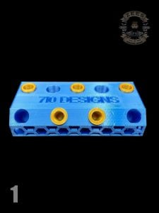 #1 BLUE & GOLD
