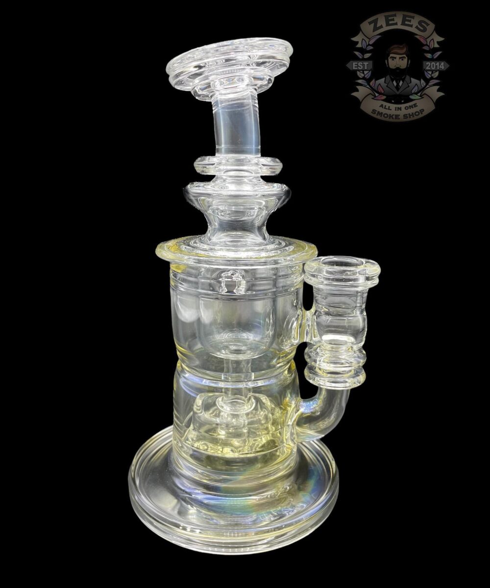 SLATE GLASS: SILVER FUMED TORUS INCYCLER #1