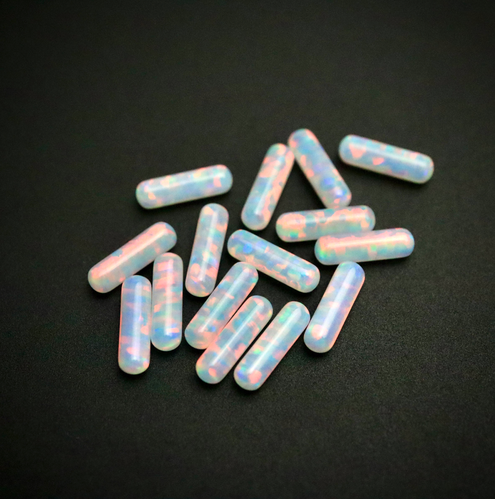 RUBY PEARL CO: MINI OPAL PILLARS (3X10MM) 1PC - Image 2