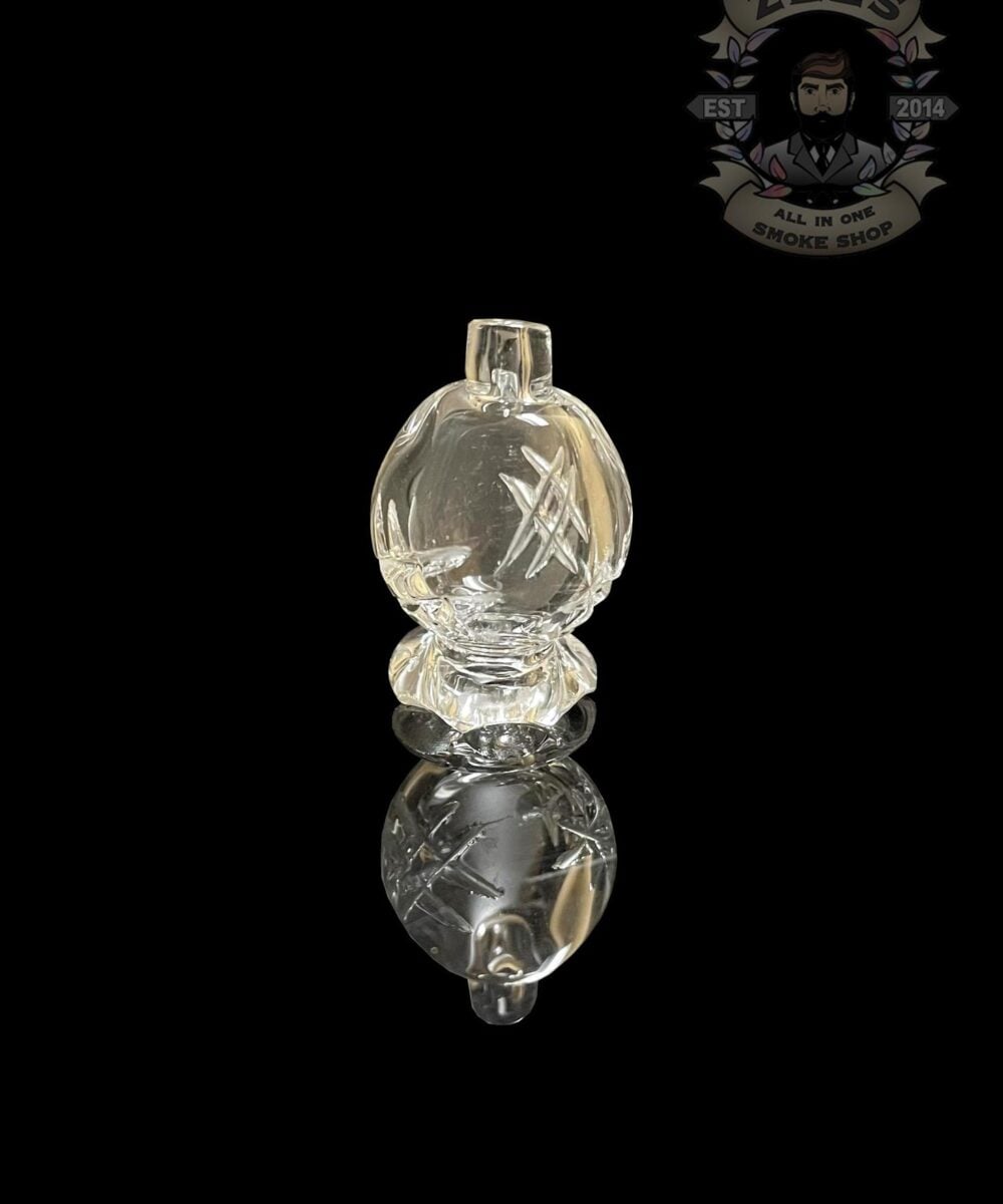 Alternative view of ENJOY AND PROSPER GLASS: LUXURY CARB CAP