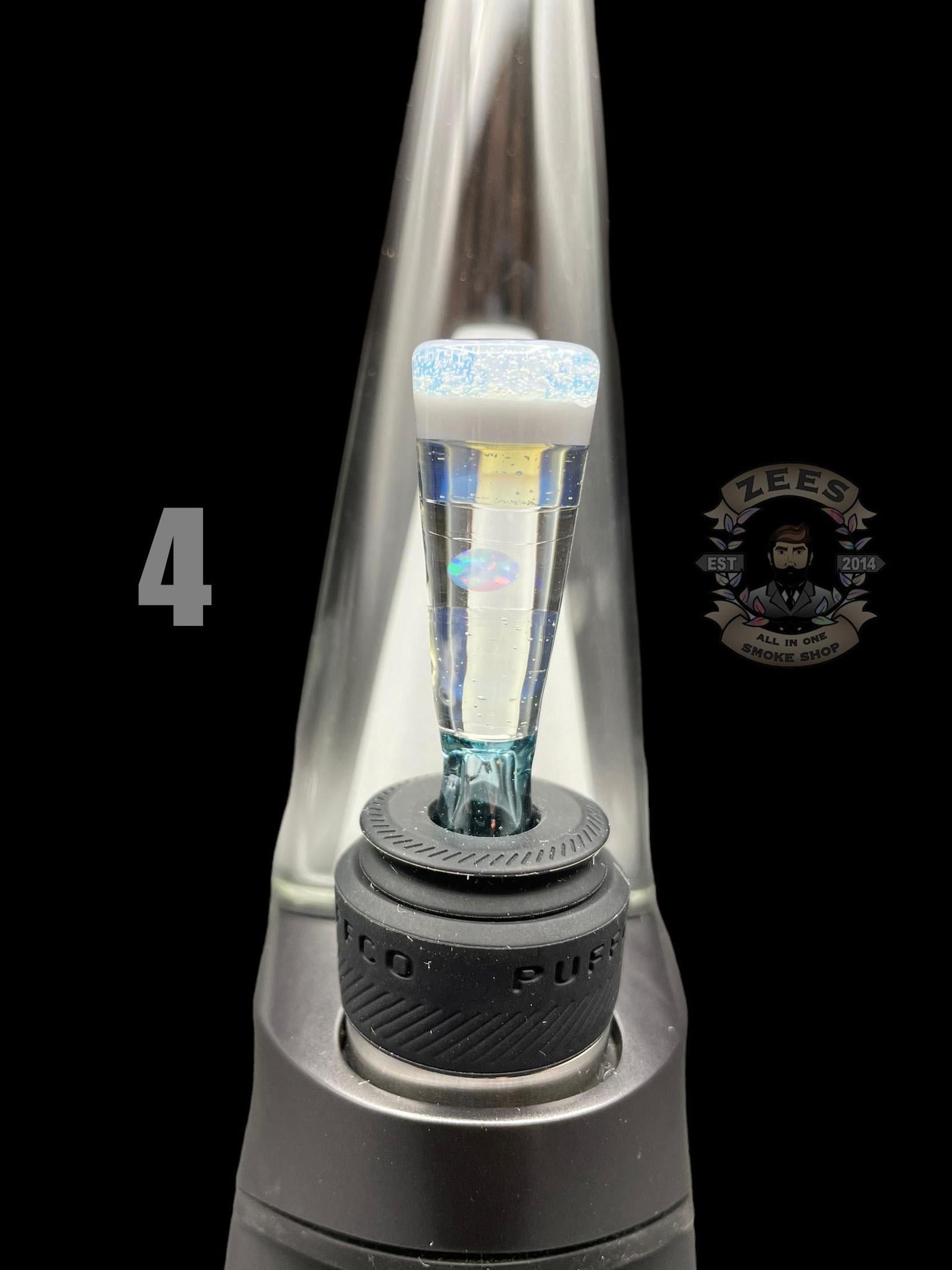 COOPERS GLASS: PREMIUM ENCASED OPAL PUFFCO PRO SPINNER BALL CAP - Image 6