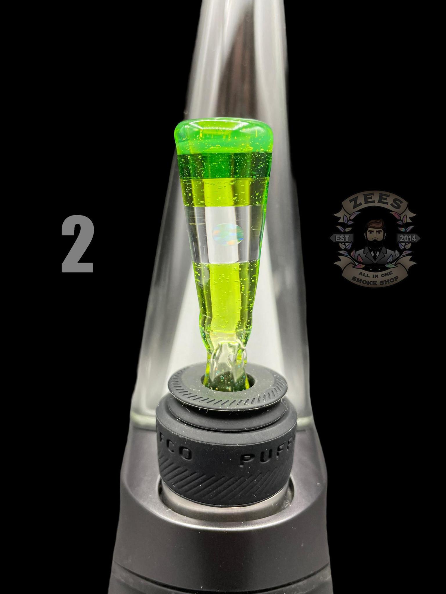COOPERS GLASS: PREMIUM ENCASED OPAL PUFFCO PRO SPINNER BALL CAP - Image 4