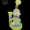 BRONX GLASS: CFL SILVER FUMED ENCASED OPAL INCYCLER #2 - Image 2
