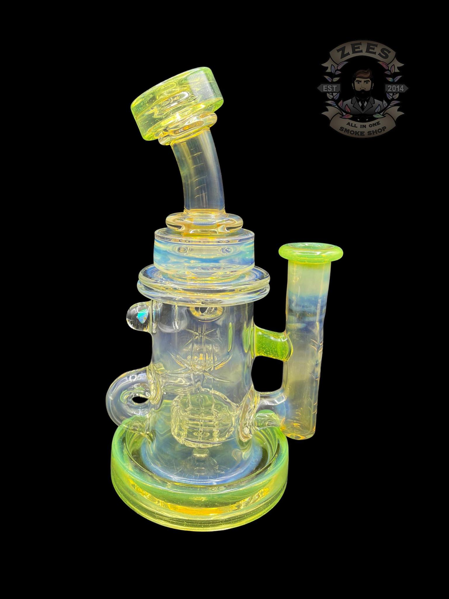 Carlsberg ネオンライト PJC-105 DMPLネオン管 BRONX GLASS: CFL SILVER FUMED ENCASED OPAL INCYCLER #2 - Zee Vapor
