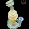 BRONX GLASS: TEAL SILVER FUMED ENCASED OPAL INCYCLER - Image 4