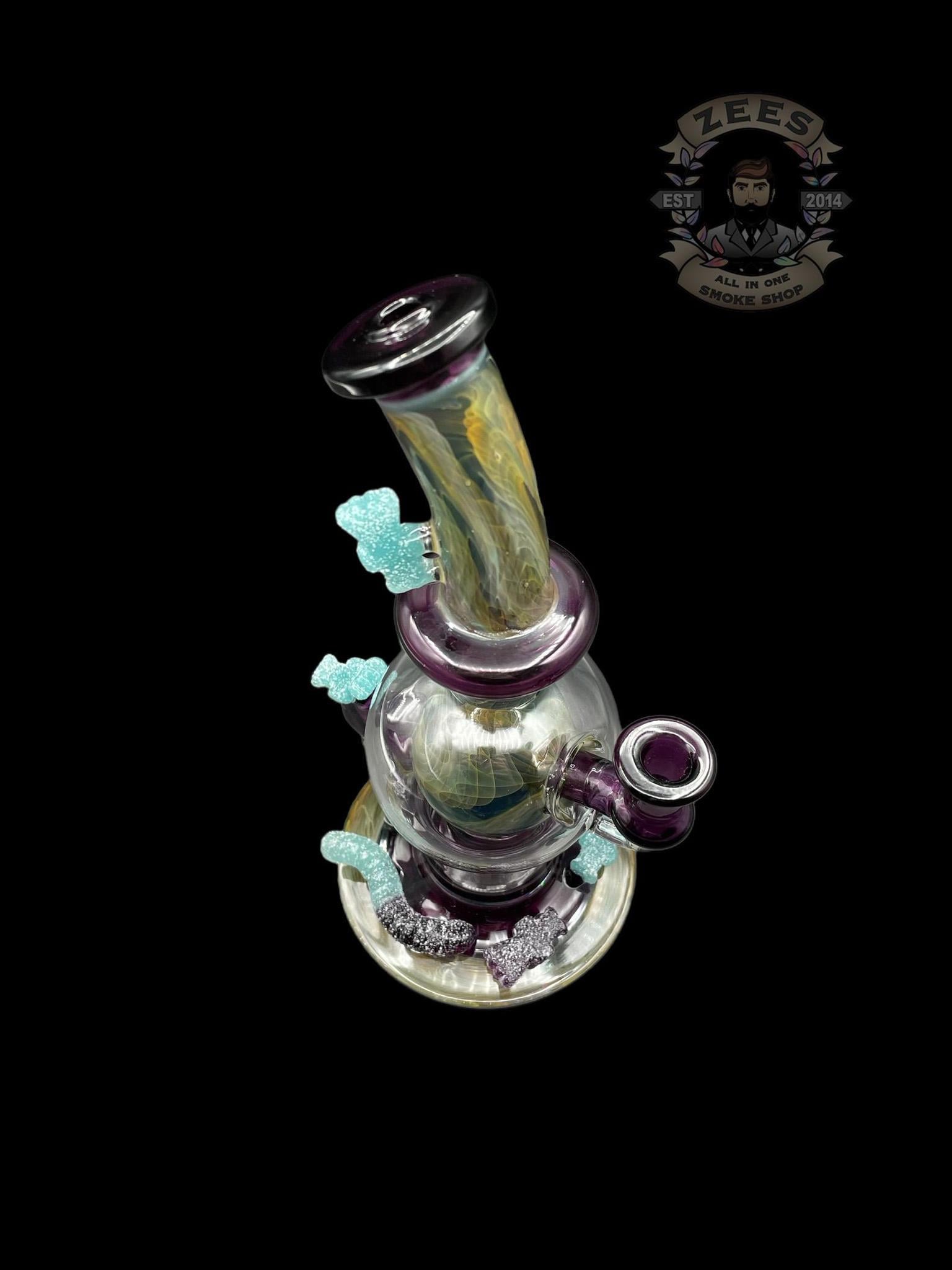 EMPERIAL GLASS: 8" TERRY SHARP COLLAB FOLD FUME GUMMY BALL RIG - Image 4