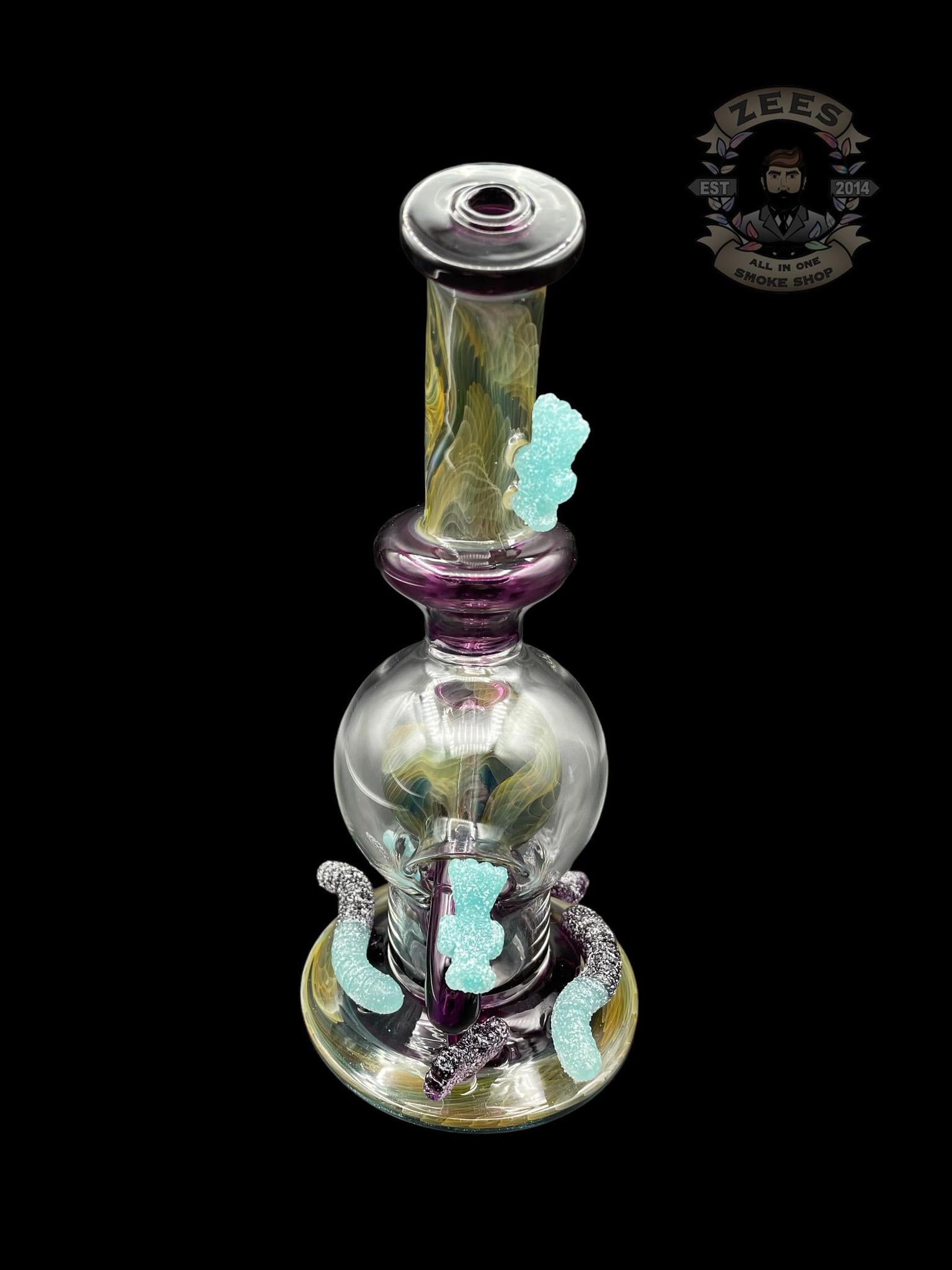 EMPERIAL GLASS: 8" TERRY SHARP COLLAB FOLD FUME GUMMY BALL RIG - Image 3