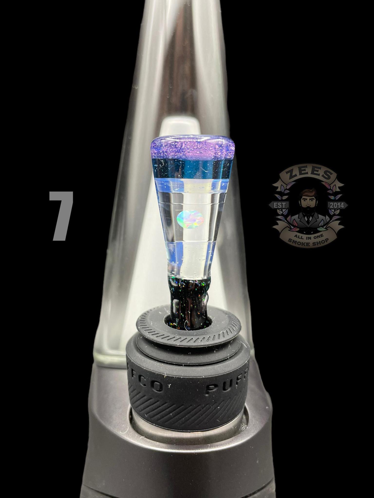 COOPERS GLASS: PREMIUM ENCASED OPAL PUFFCO PRO SPINNER BALL CAP - Image 9