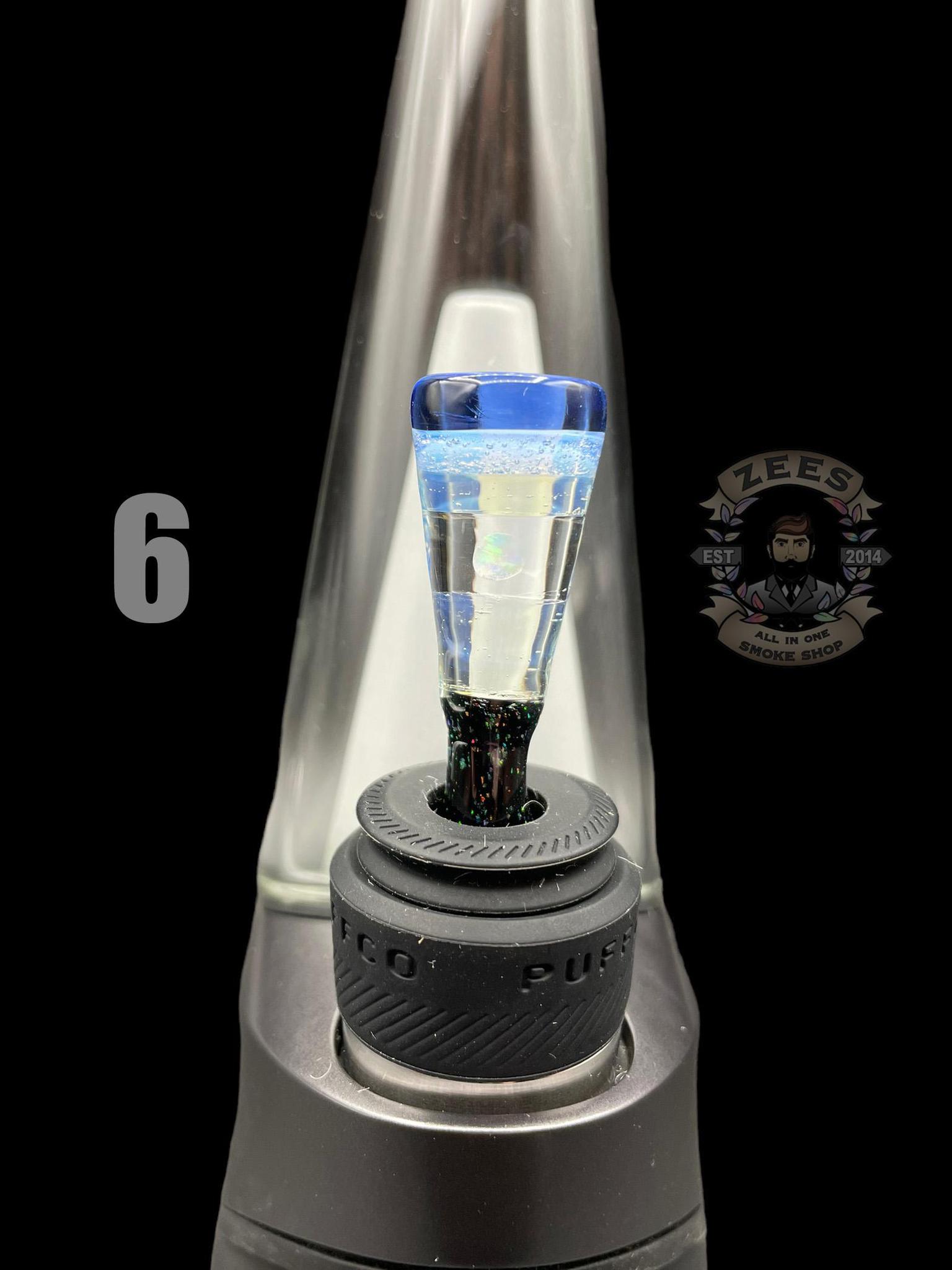 COOPERS GLASS: PREMIUM ENCASED OPAL PUFFCO PRO SPINNER BALL CAP - Image 8