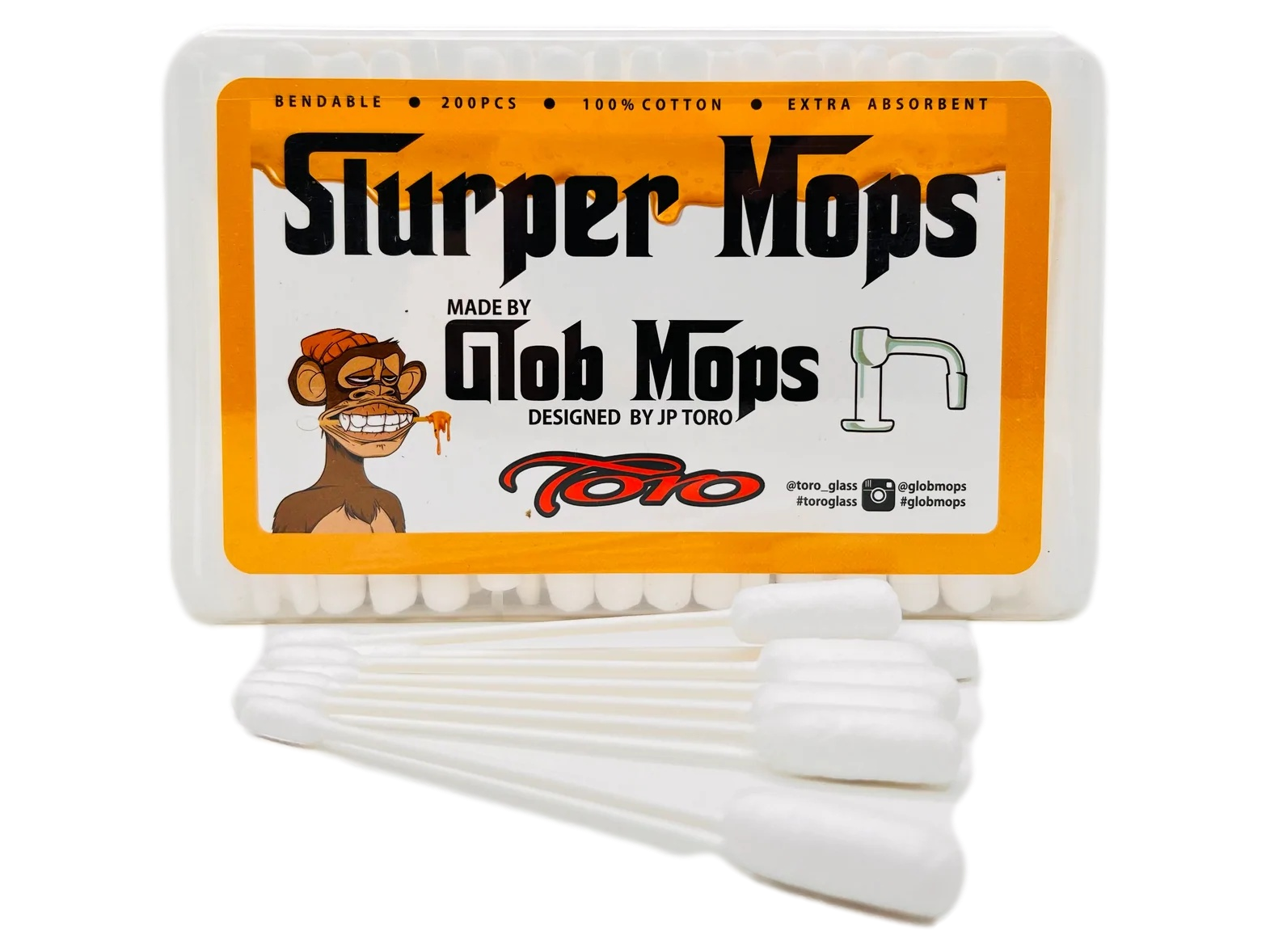 GLOB MOPS: SLURPER MOPS 200CT