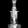 IRIDESCENT GLASS: 7.5" CLEAR SEED OF LIFE KLEIN INCYCLER - Image 3