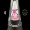 SOUP GLASS: CRUSHED OPAL ENCASED OPAL PUFFCO PEAK BUBBLE CAP - Image 6