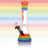 ALEAF GLASS: 10" PRIDE COLLECTION BEAKER WATER PIPE - Image 3