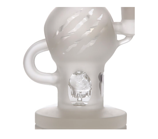 Alternative view of BEAR QUARTZ: SANDBLASTED SPHERE BOX SET