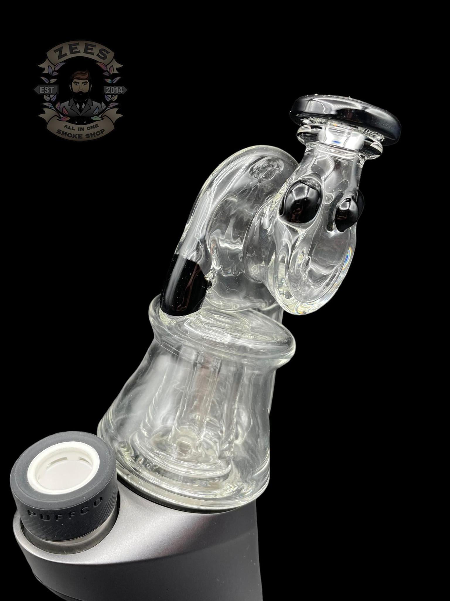 ERY GLASS: CLEAR UPTAKE RECYCLER PUFFCO PEAK ATTACHMENT - Image 3