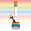 ALEAF GLASS: 10" PRIDE COLLECTION BEAKER WATER PIPE - Image 2