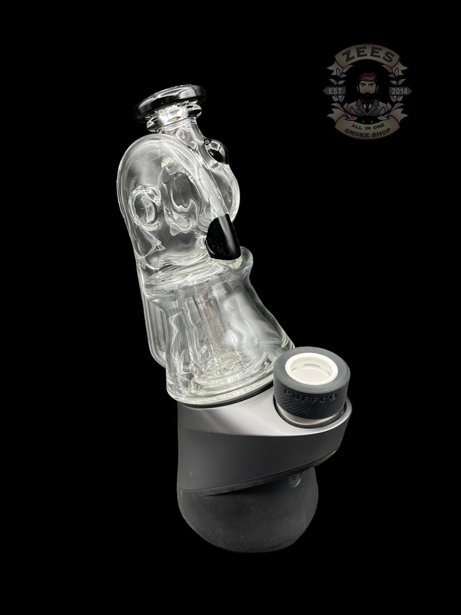 ERY GLASS: CLEAR UPTAKE RECYCLER PUFFCO PEAK ATTACHMENT