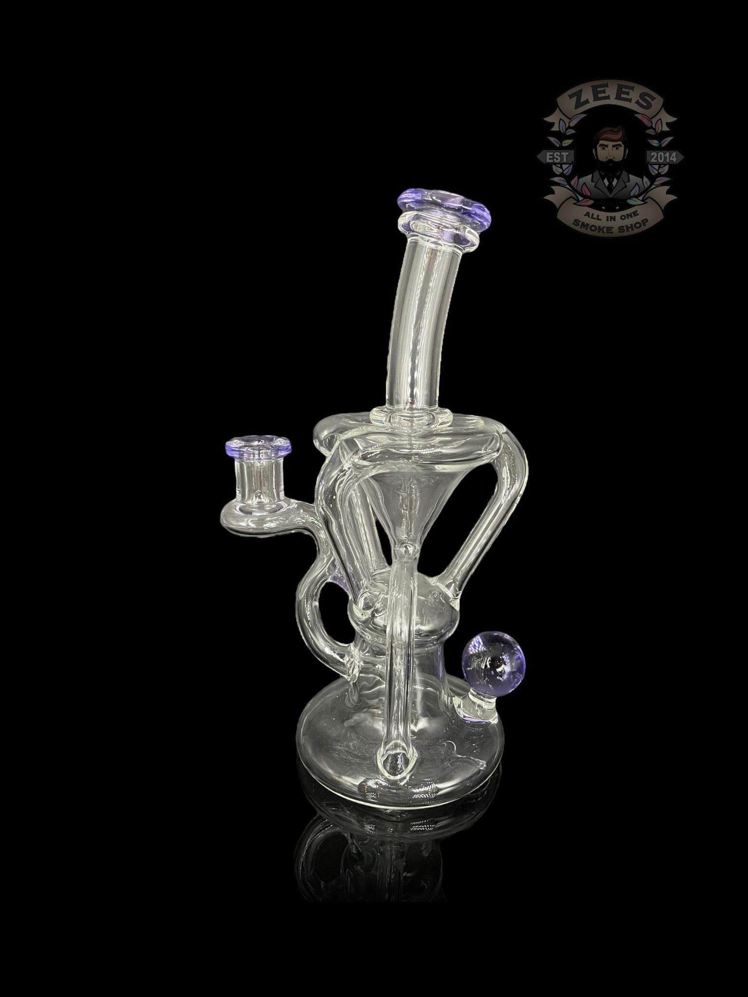 LOGI GLASS ART 3:2 COLOR ACCENT PURPLE SLYME RECYCLER - Image 2