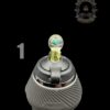 ORGANIK GLASS: ENCASED OPAL PUFFCO PROXY BALL CAP - Image 3