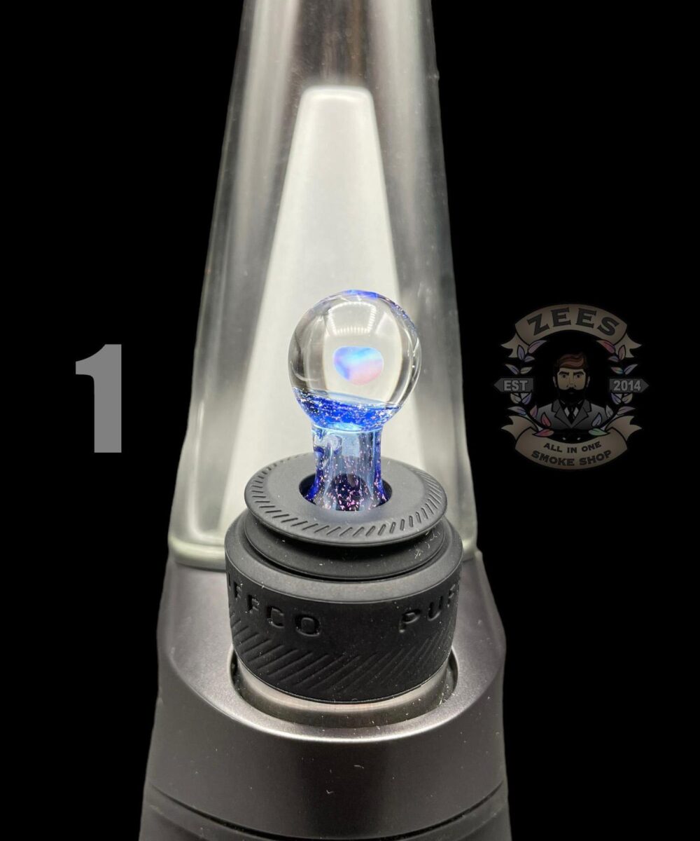 Alternative view of REVIVED GLASS: ENCASED OPAL PUFFCO PEAK PRO BALL CAP