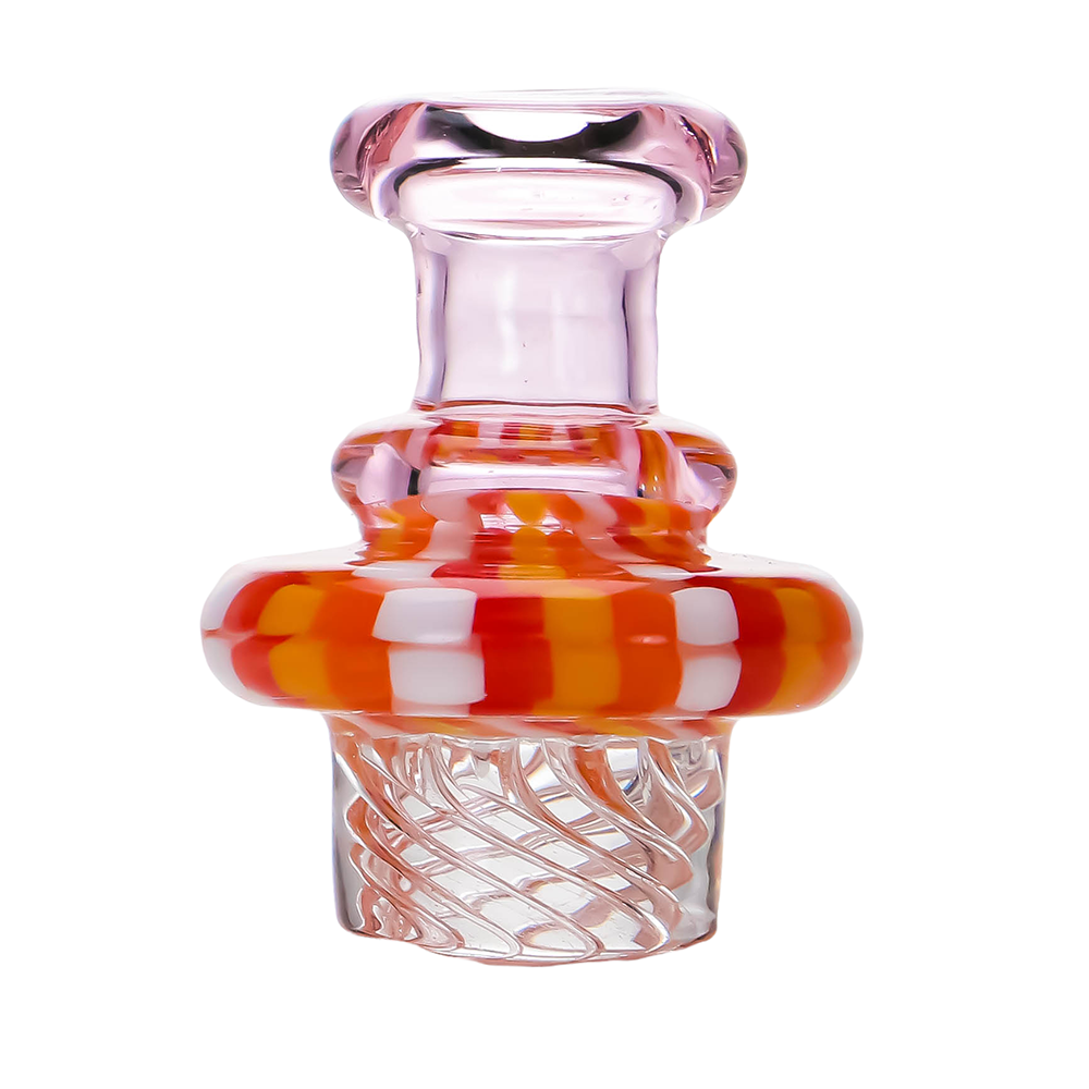 GREEN BEAR GLASS: CHECKERED GORDO CAP