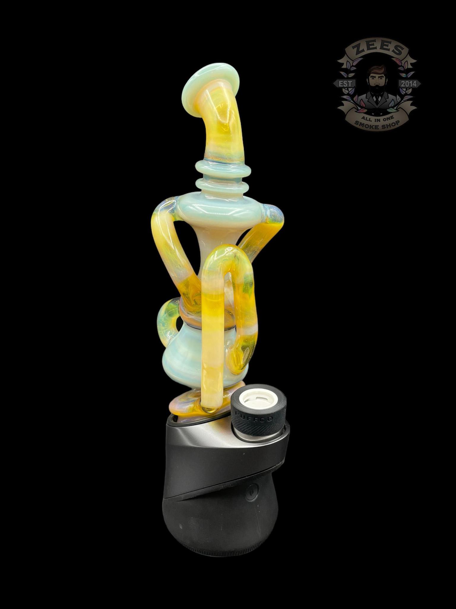 UNLMTD GLASS: DUAL UPTAKE PUFFCO PEAK ATTACHMENT