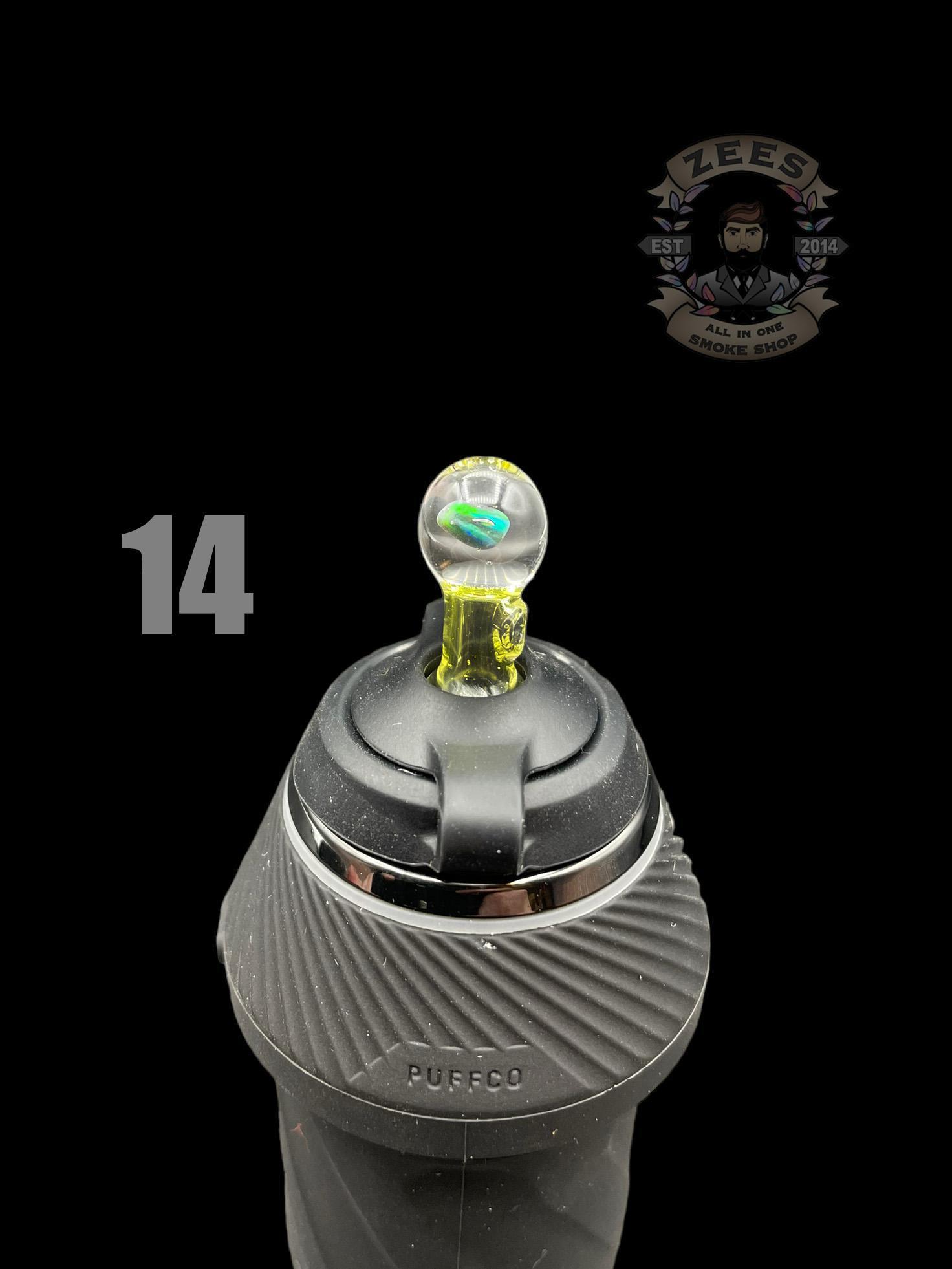 ORGANIK GLASS: ENCASED OPAL PUFFCO PROXY BALL CAP - Image 16