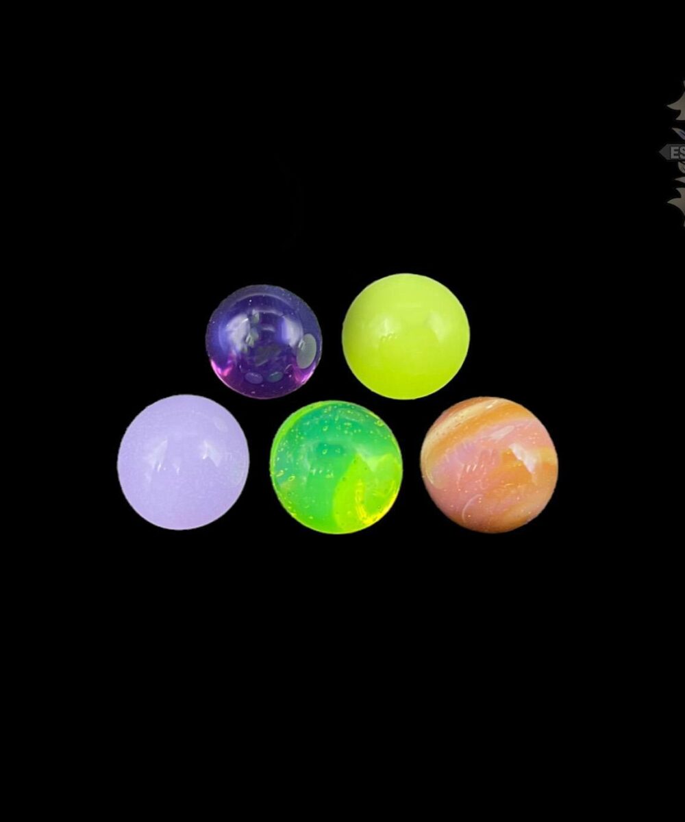 Alternative view of THE MAC SAVAGE: ASSORTED HAND MIXED COLORS QUARTZ PEARLS