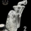 KNUCKLES GLASS: HONEYCOMB RECYCLER PUFFCO PEAK ATTACHMENT - Image 3