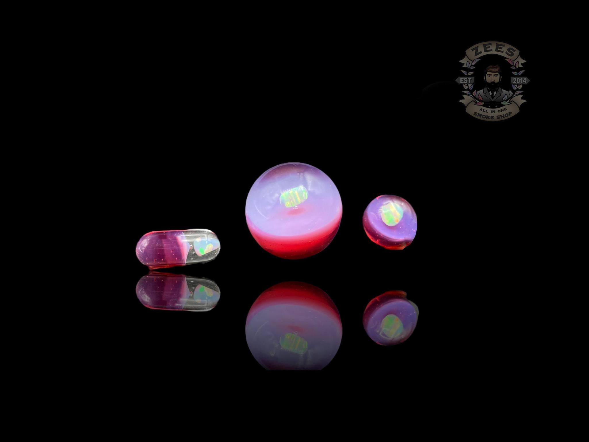 CAPTAIN TOKEZ GLASS: ENCASED OPAL TERP SLURP SET