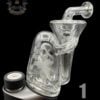 KNUCKLES GLASS: HONEYCOMB RECYCLER PUFFCO PEAK ATTACHMENT - Image 2