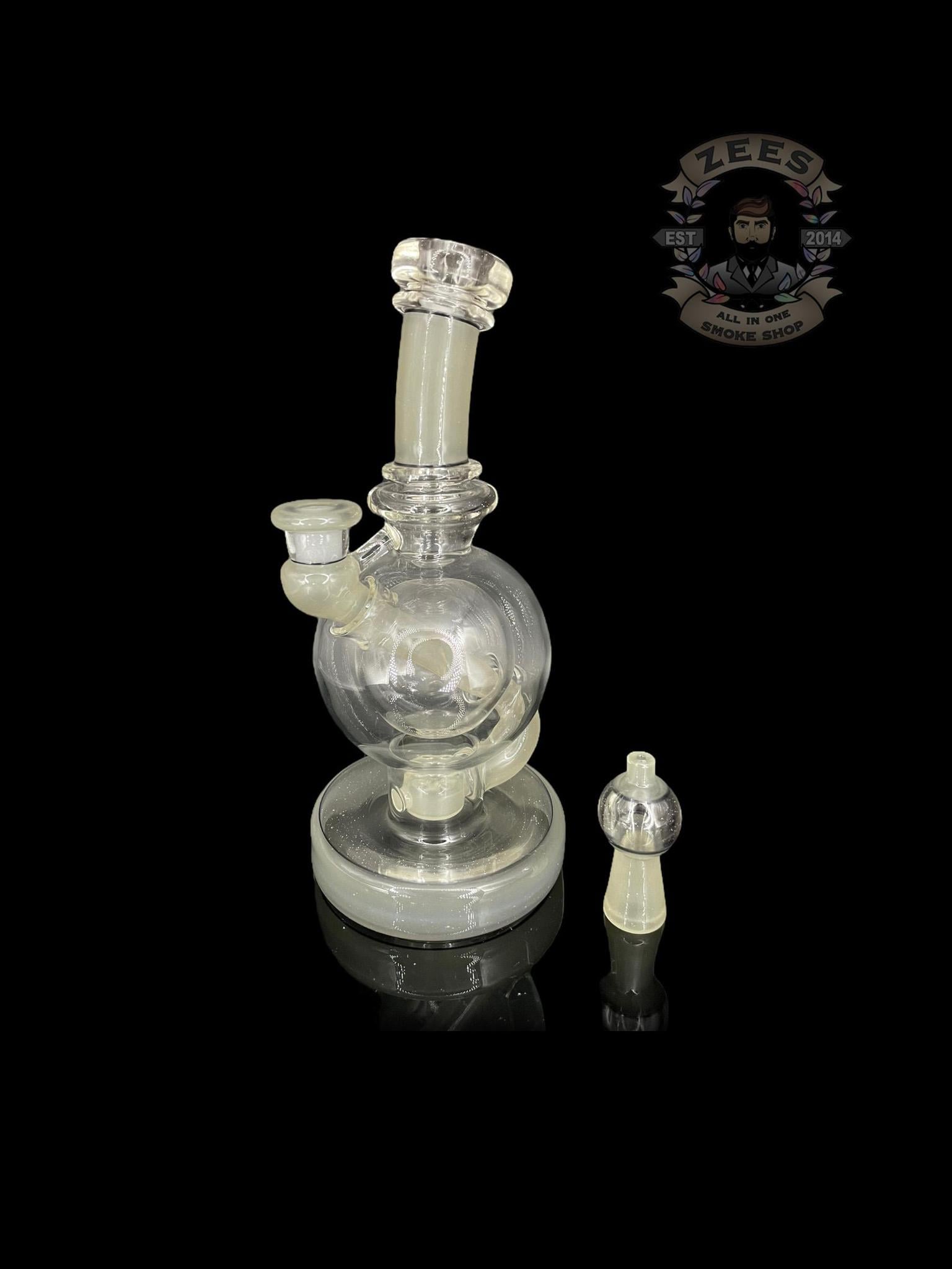 BRENT 503: 8" TWO TONE BALL RIG W/ MATCHING CAP