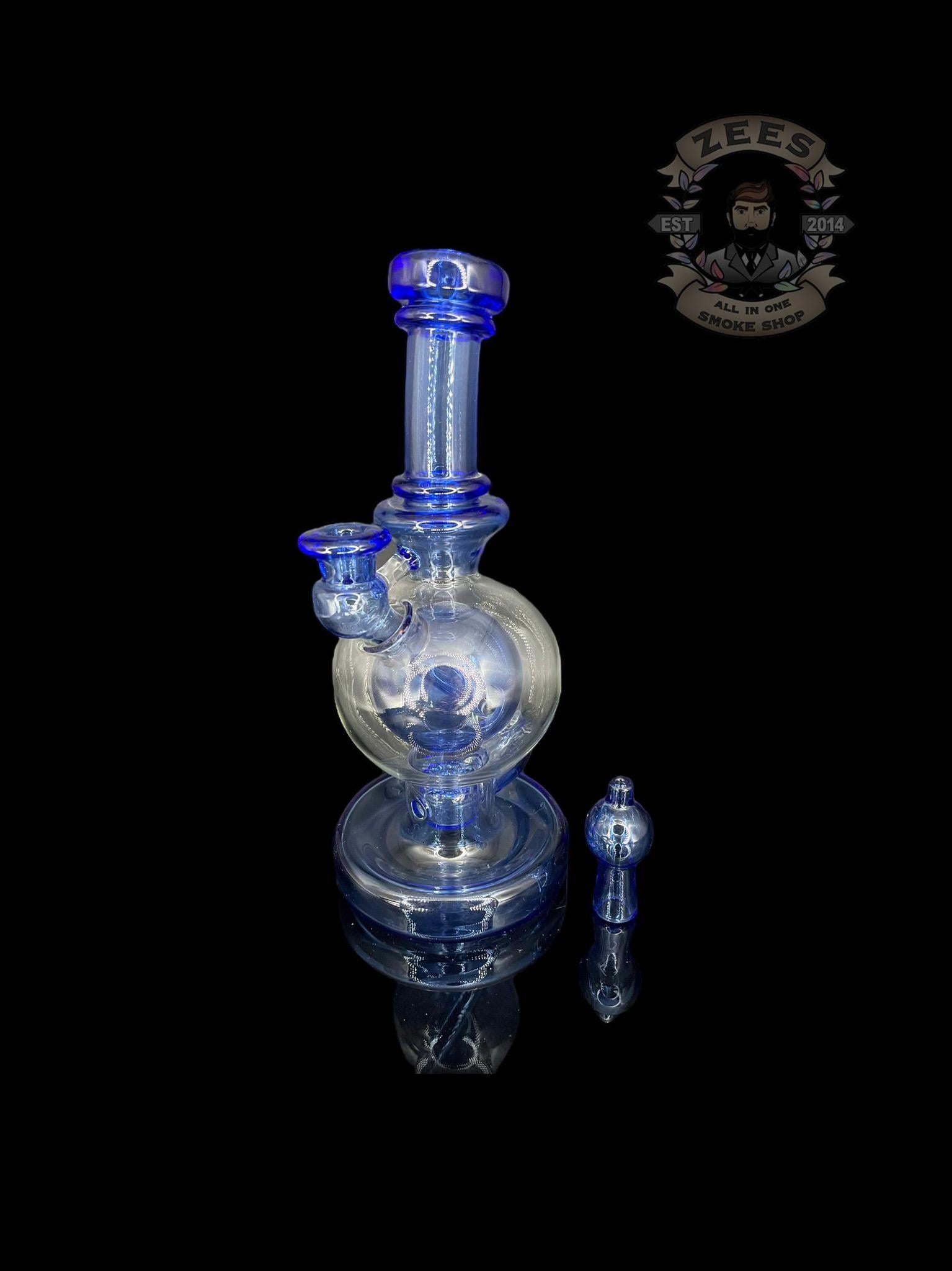 BRENT 503: 8" BLUE DREAM BALL RIG W/ MATCHING CAP
