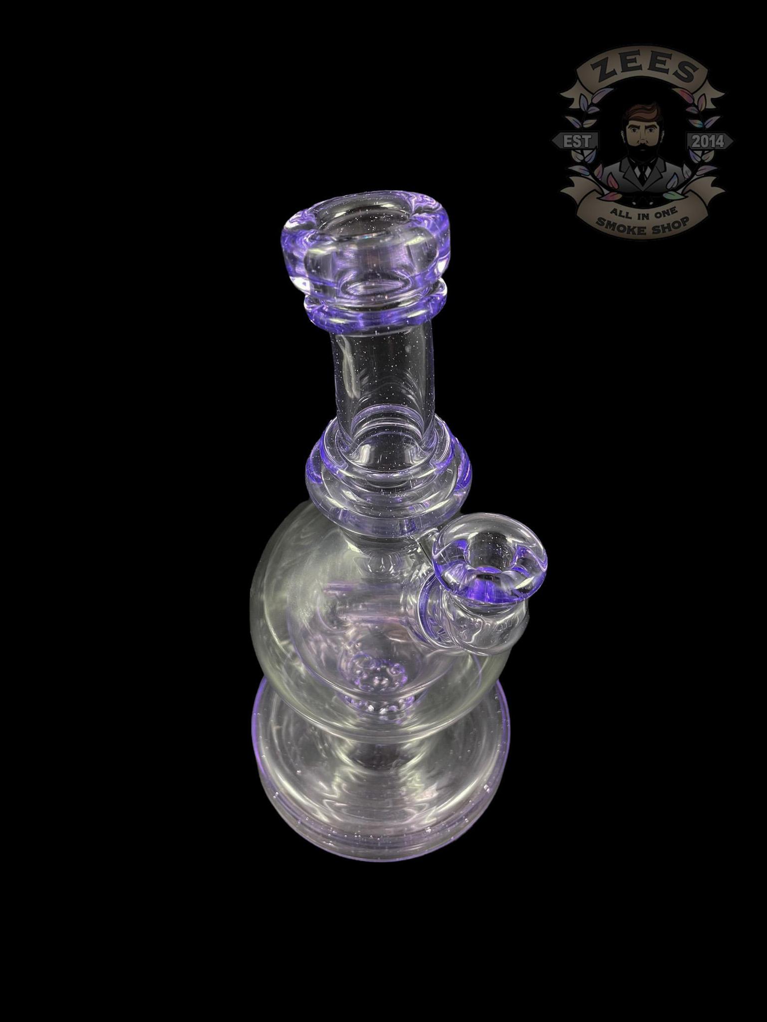 BRENT 503: 8" PURPLE LOLLIPOP BALL RIG W/ MATCHING CAP - Image 4
